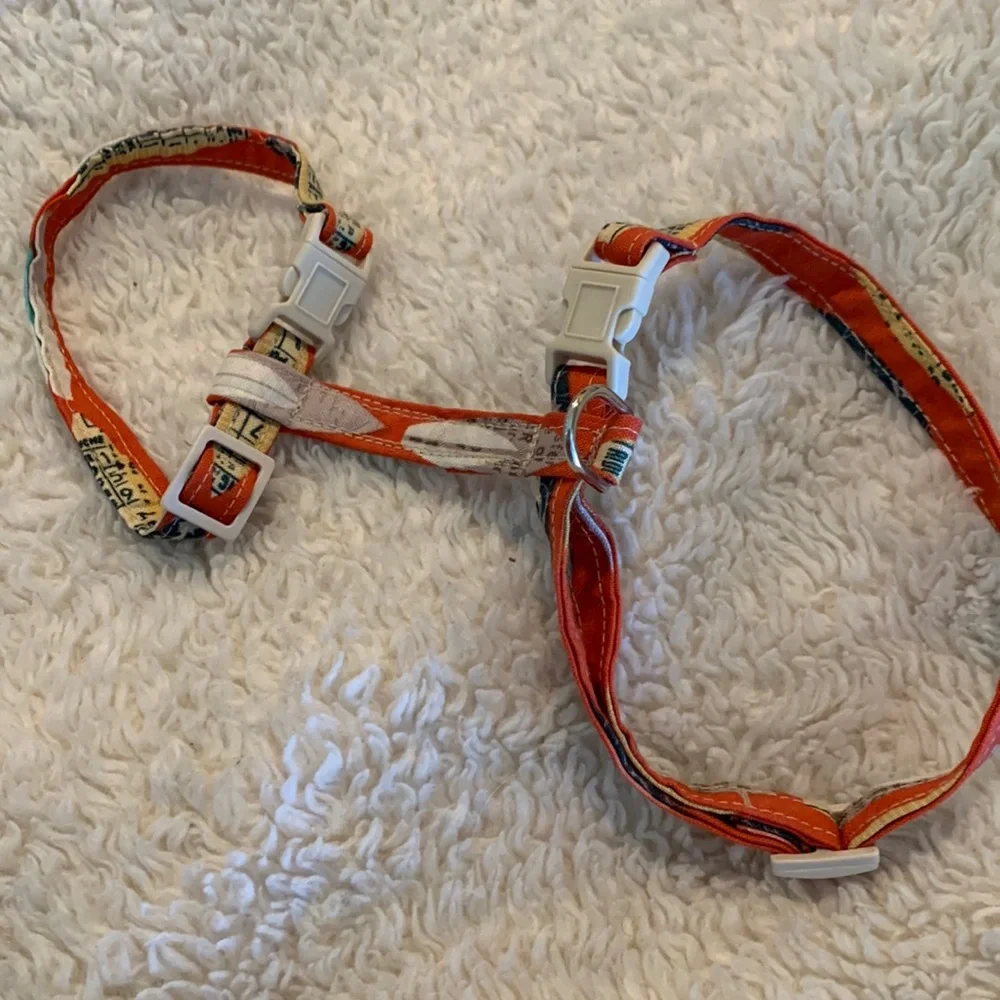 Small Cat Harness Surfboard and leash